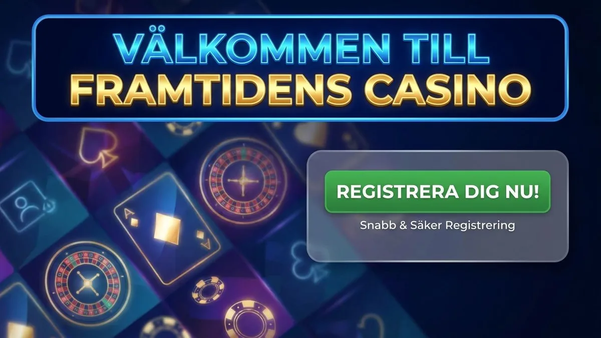 Registrera dig med bonus